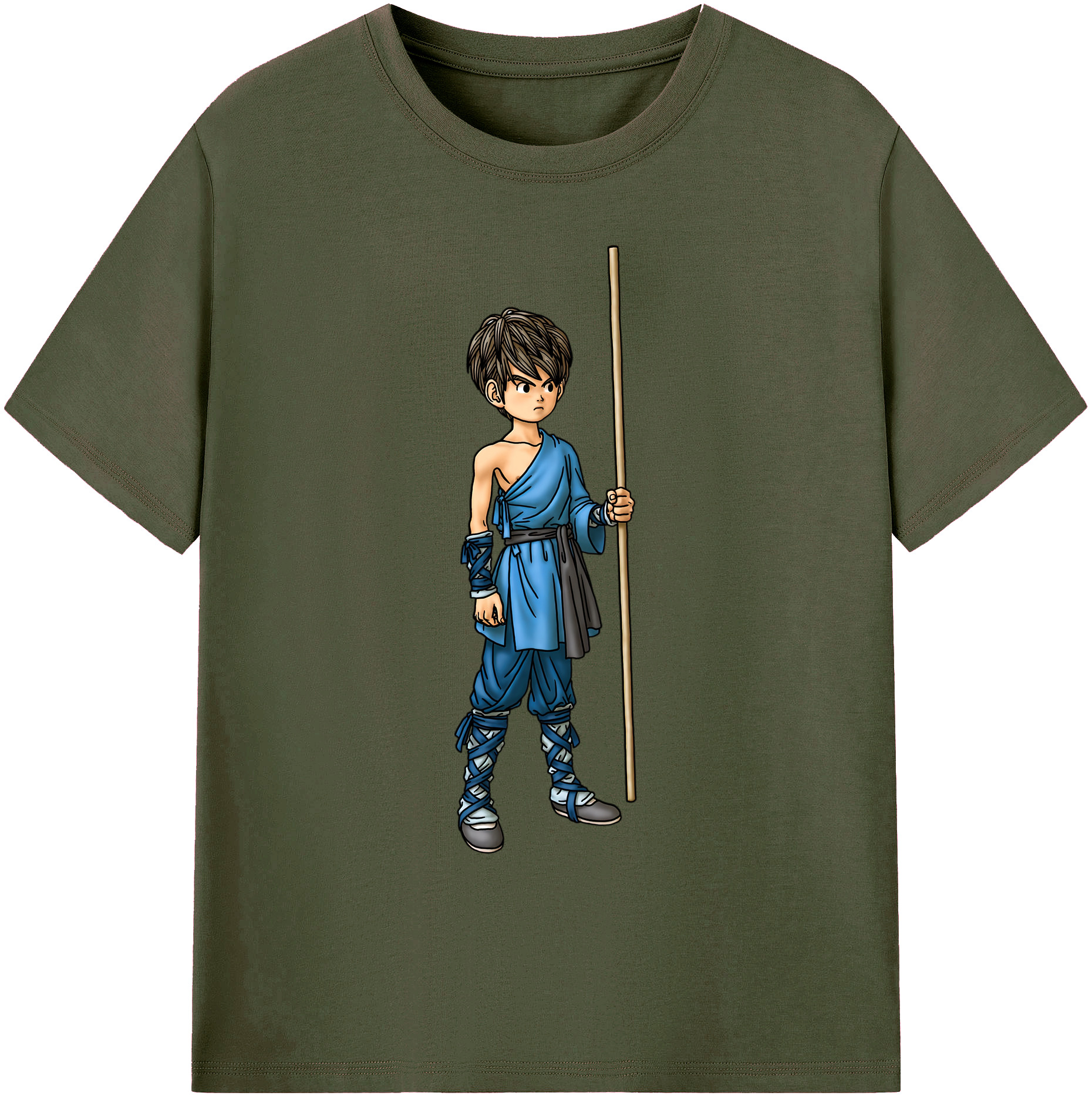 （画像用） ドラゴンクエスト Doragon Kuesuto Dragon Quest 綿100％ メンズ半袖Tシャツ｜肌触りやわらか＆通気性